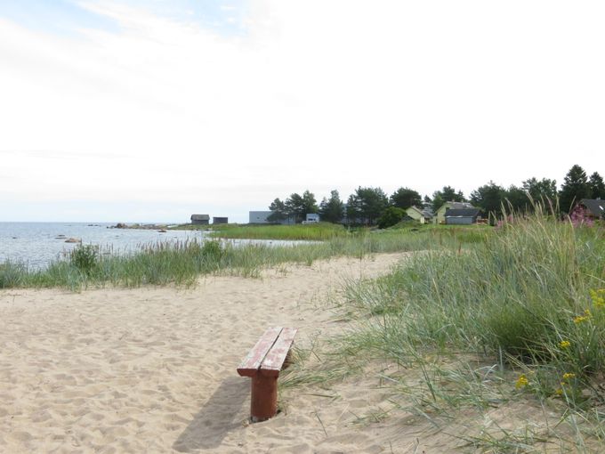Une plage paisible d'Estonie!