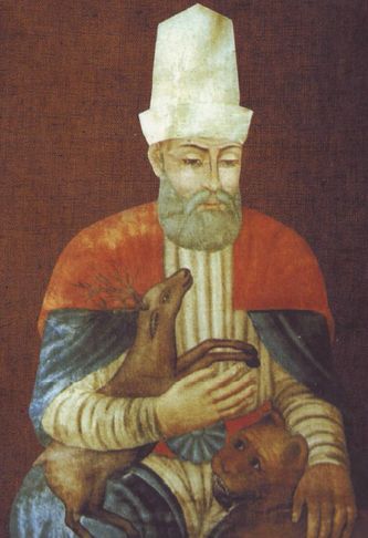 Portrait de Haji Bektash